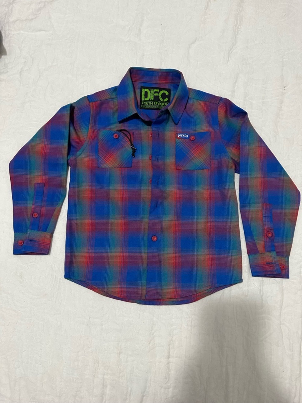 DIXXON Plaid Youth Flannel